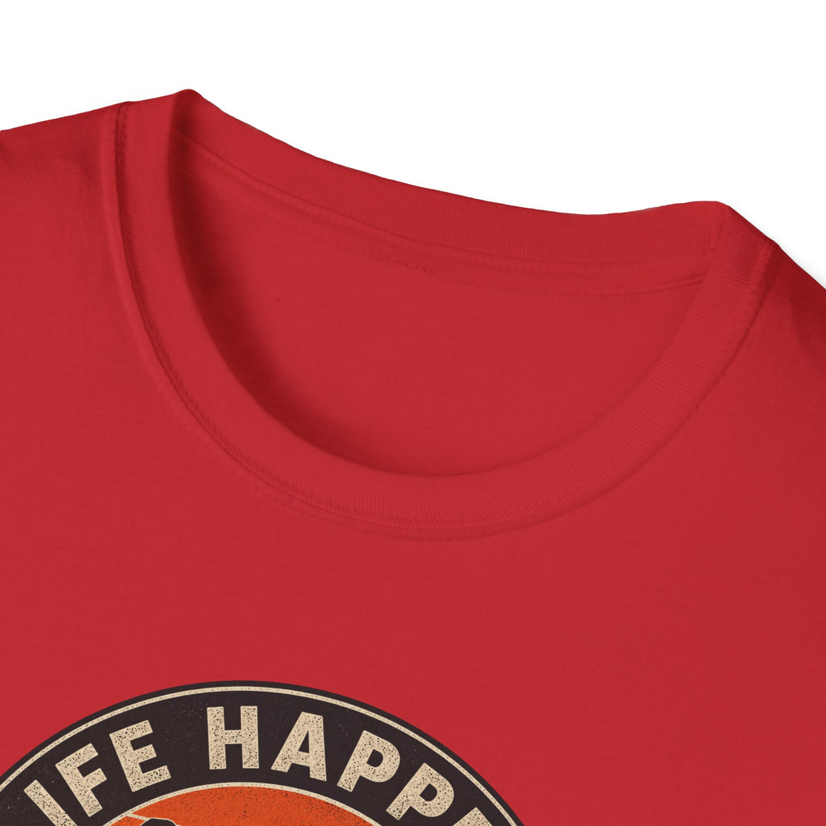 Life Happens Tai Chi Helps Circle T-Shirt