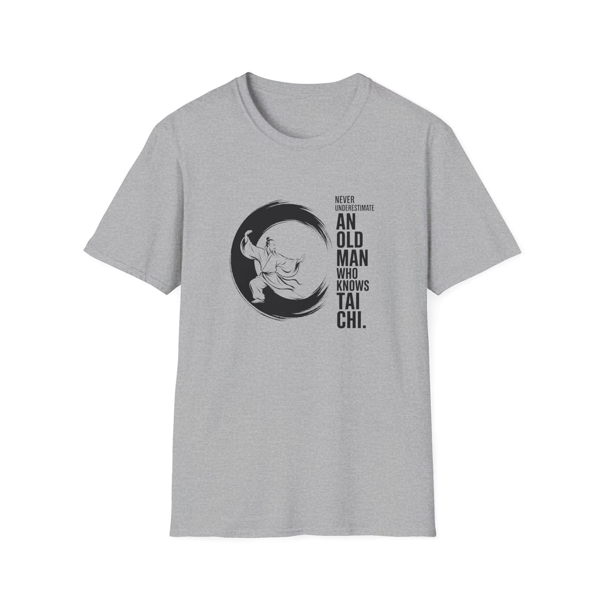 Never Underestimate Old Man T-Shirt