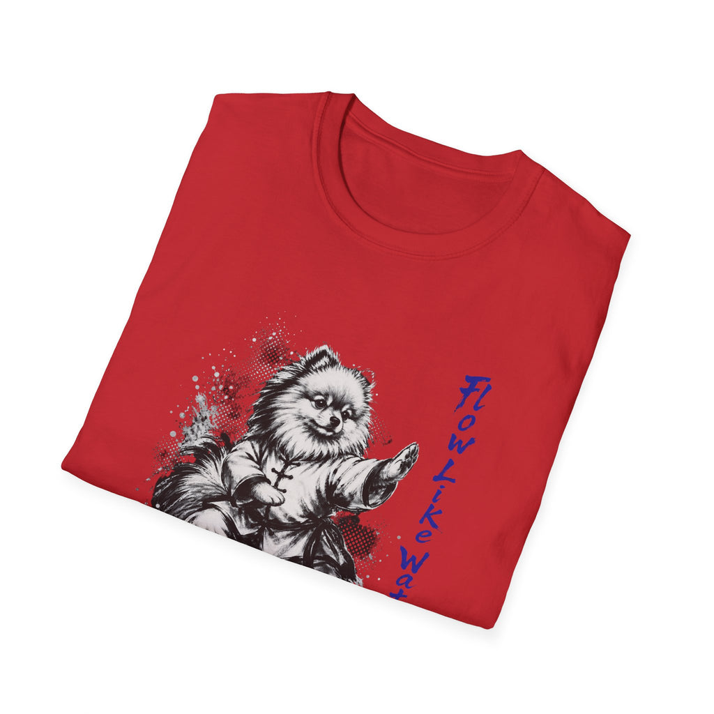 Flow Like Water Dog T-Shirt