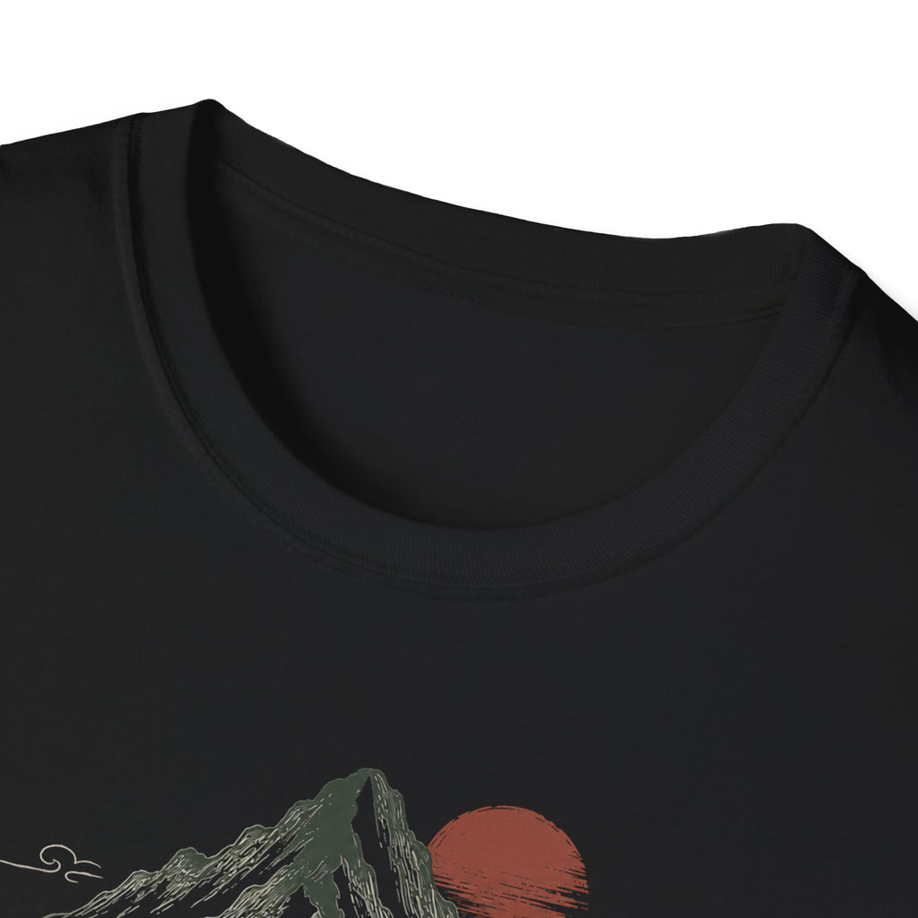 The Mountain Never Rushes T-Shirt