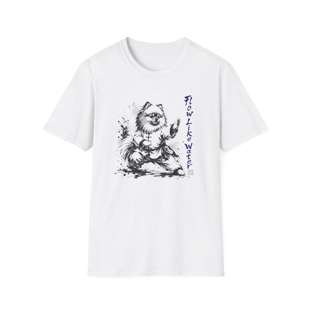 Flow Like Water Dog T-Shirt
