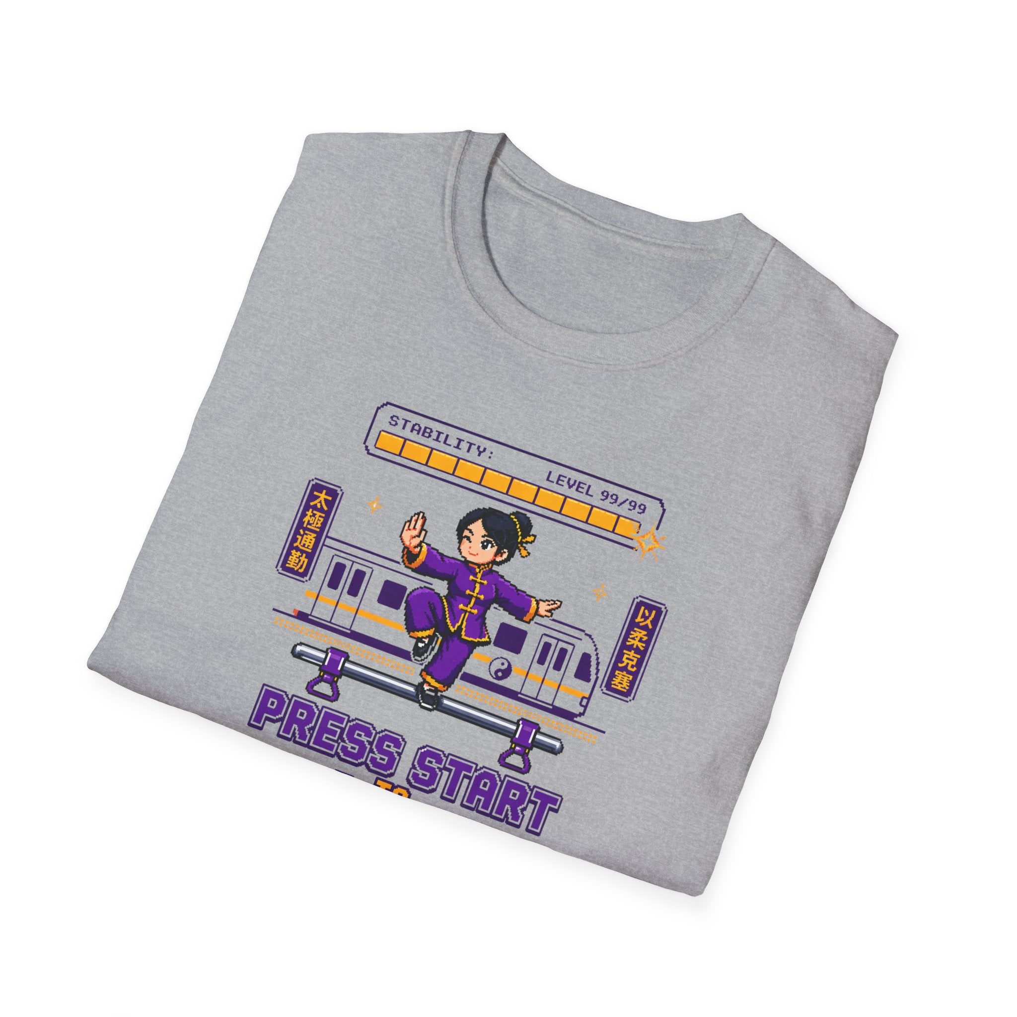 Press Start Tai Chi Commute T-Shirt