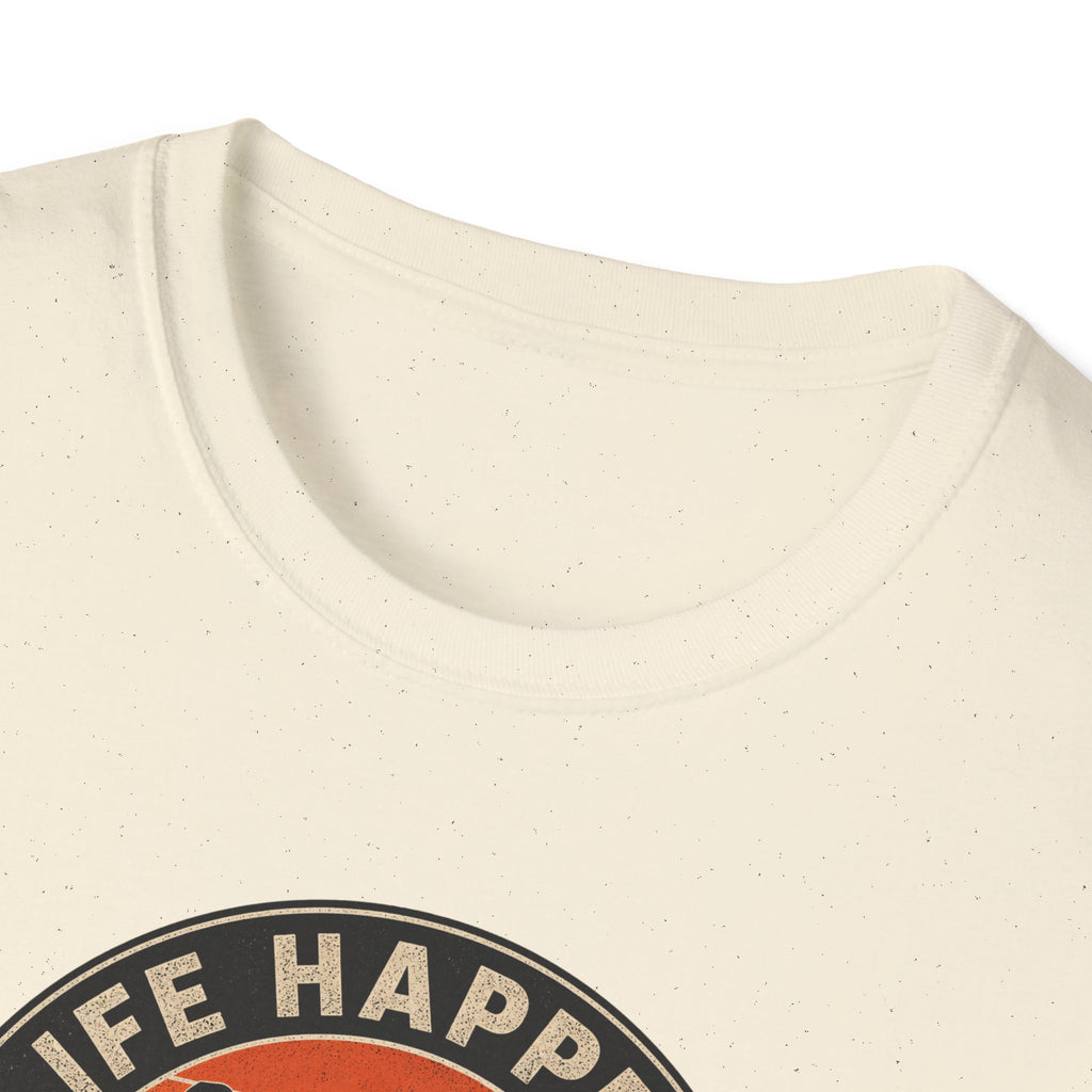Life Happens Tai Chi Helps Circle T-Shirt