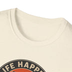 Life Happens Tai Chi Helps Circle T-Shirt