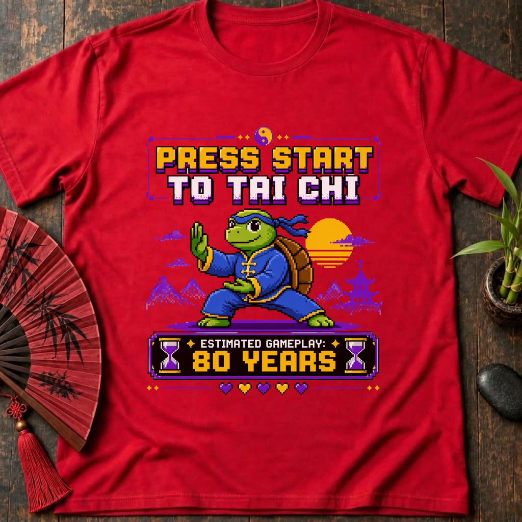 Press Start Turtle T-Shirt