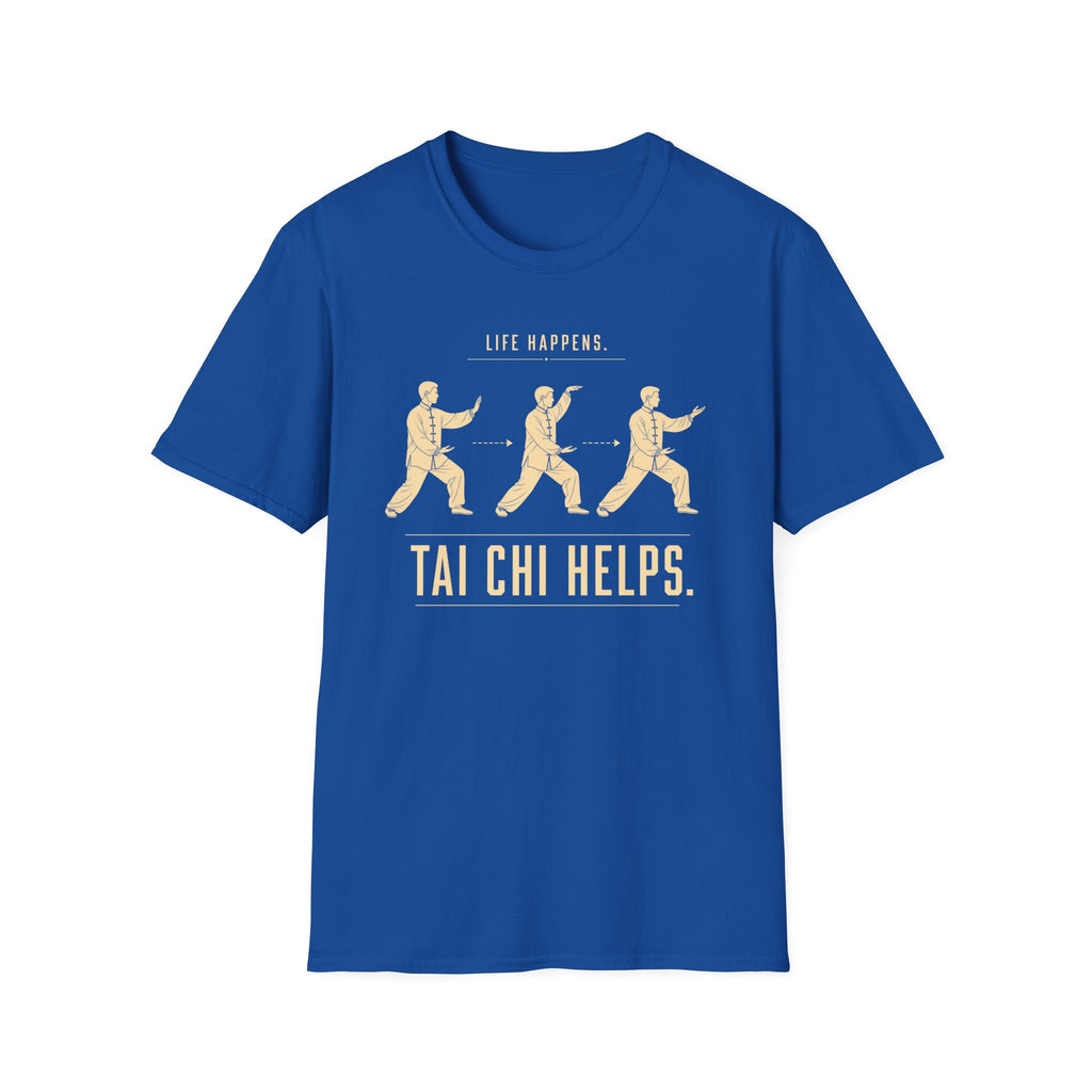 Tai Chi Helps - Three Practitioner T-Shirt