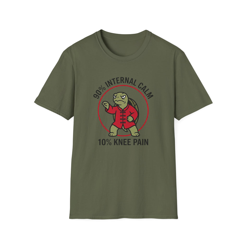 90 Percent Internal Calm. 10 Percent Knee Pain T-Shirt