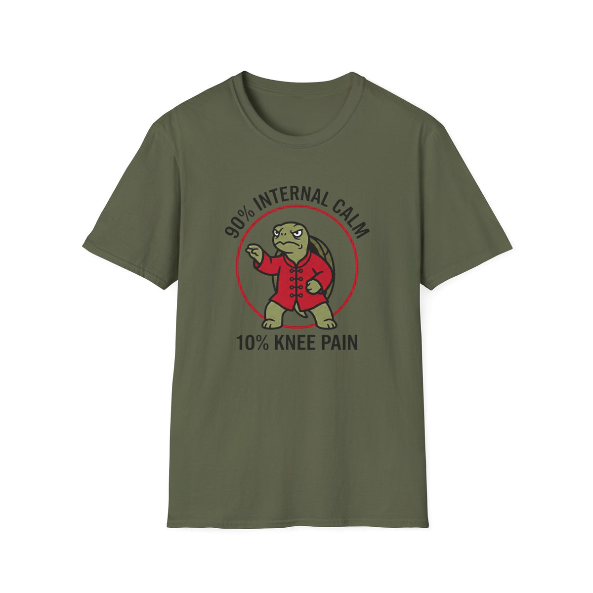 90 Percent Internal Calm. 10 Percent Knee Pain T-Shirt