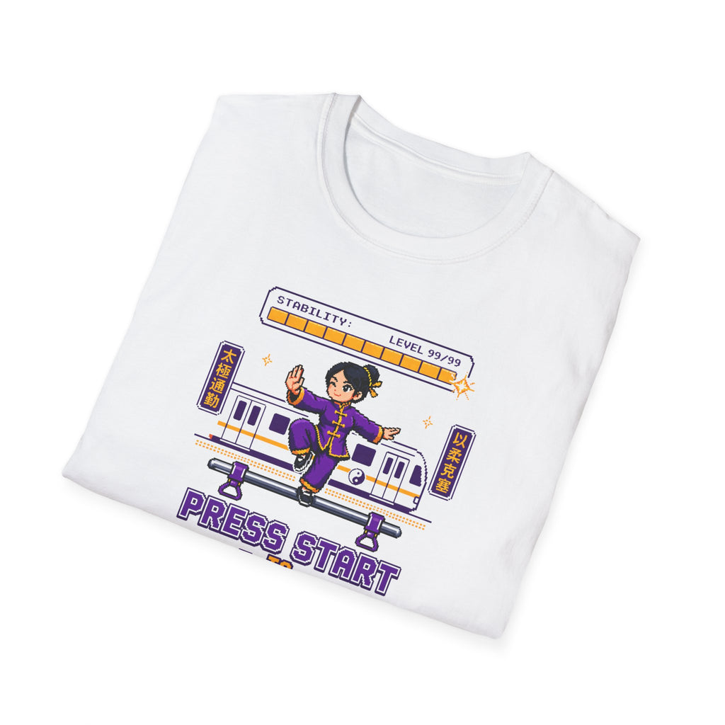 Press Start Tai Chi Commute T-Shirt