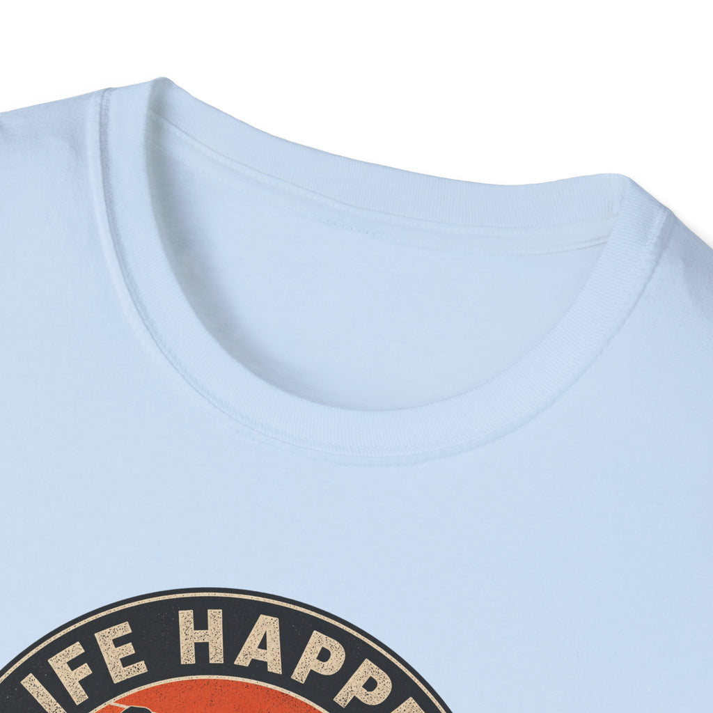 Life Happens Tai Chi Helps Circle T-Shirt