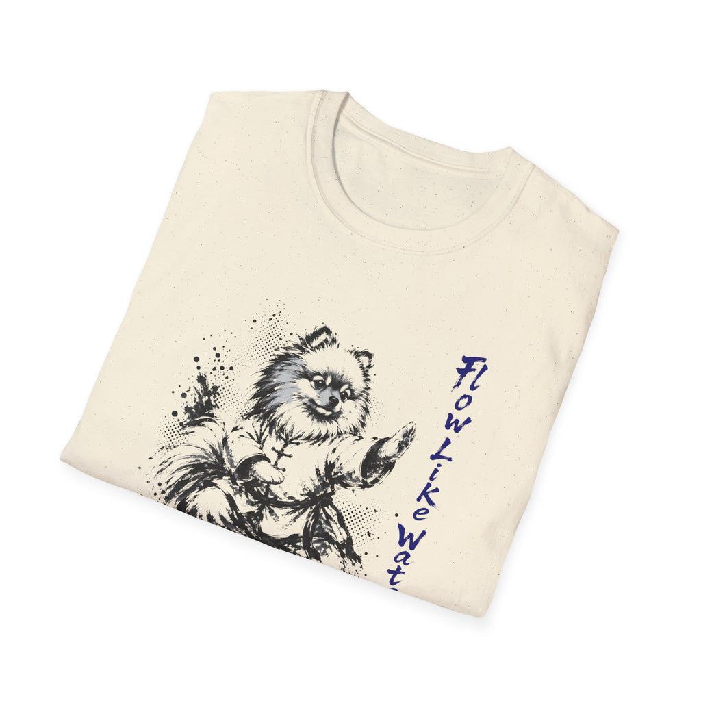 Flow Like Water Dog T-Shirt