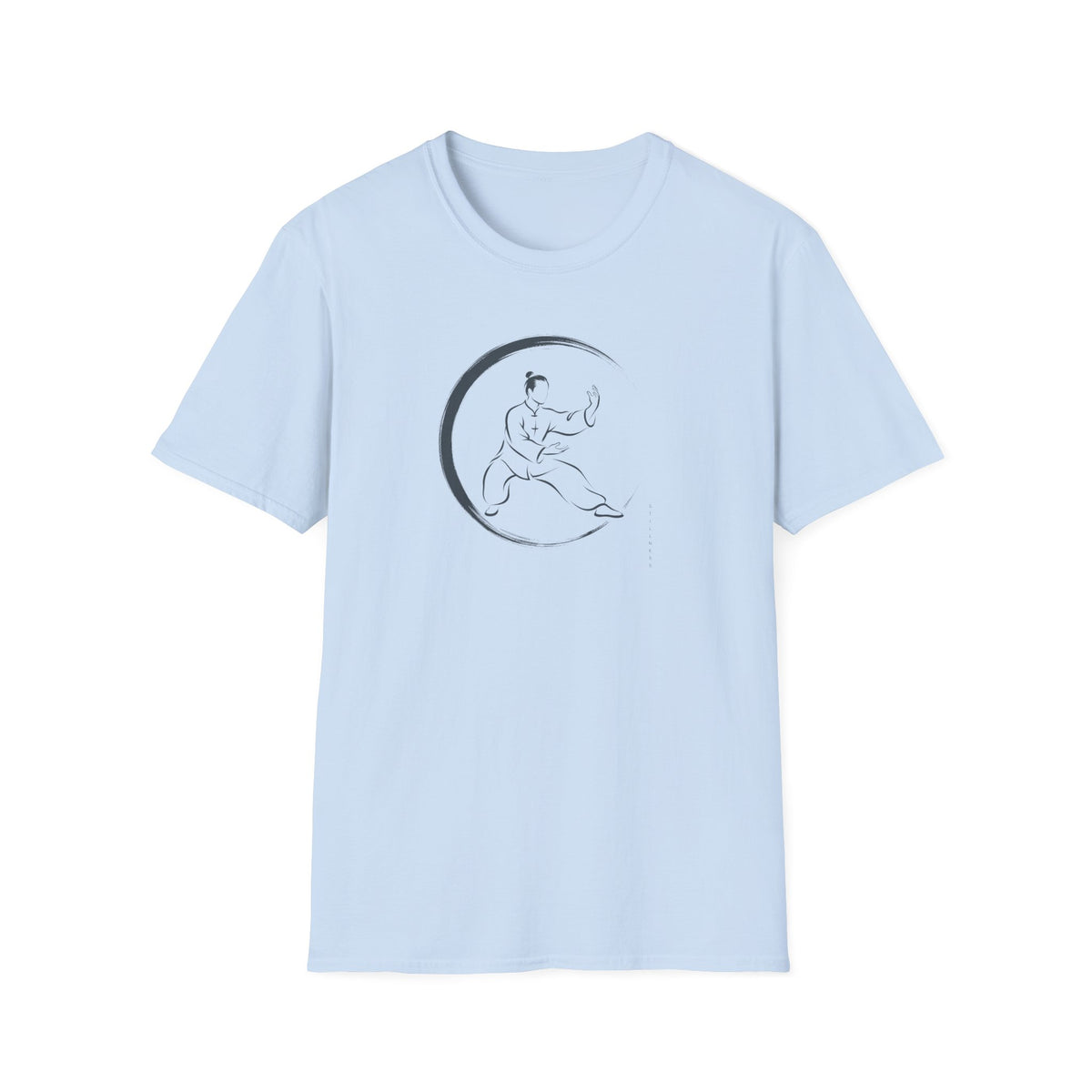 Tai Chi Practitioner Circle T-Shirt