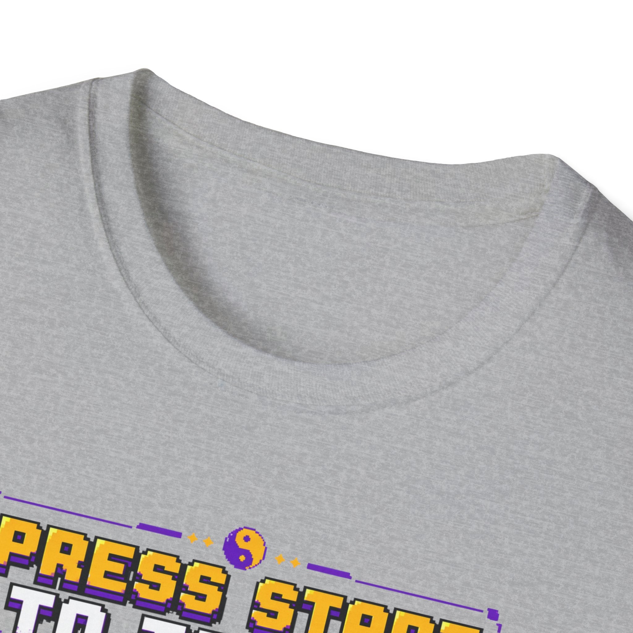 Press Start to Tai Chi Turtle T-Shirt