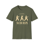 Tai Chi Helps - Three Practitioner T-Shirt