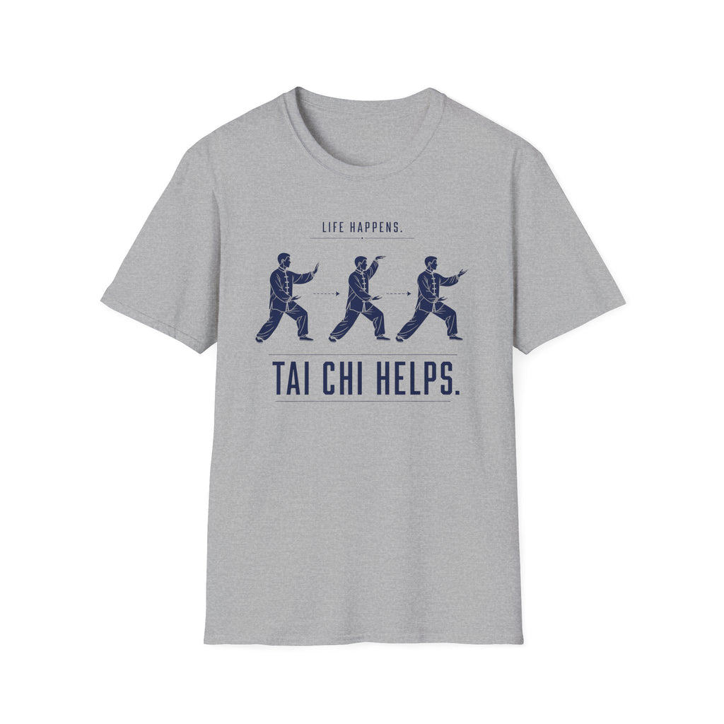 Tai Chi Helps - Three Practitioner T-Shirt