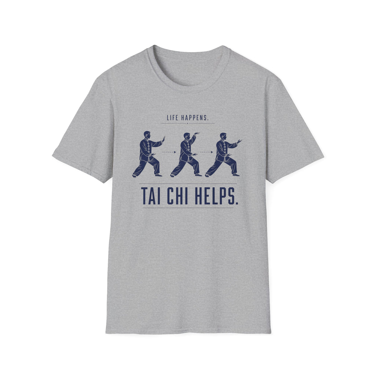 Tai Chi Helps - Three Practitioner T-Shirt