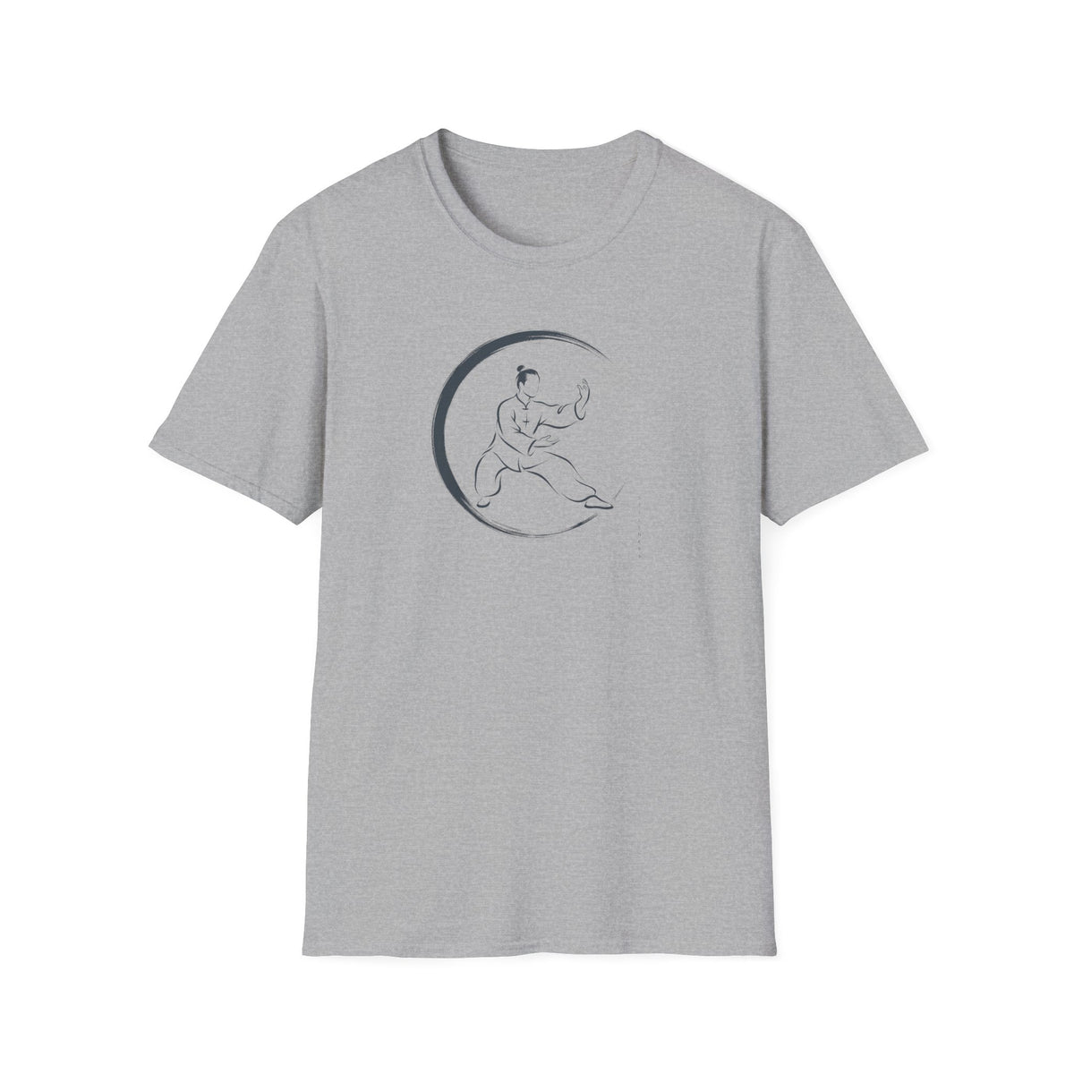 Tai Chi Practitioner Circle T-Shirt