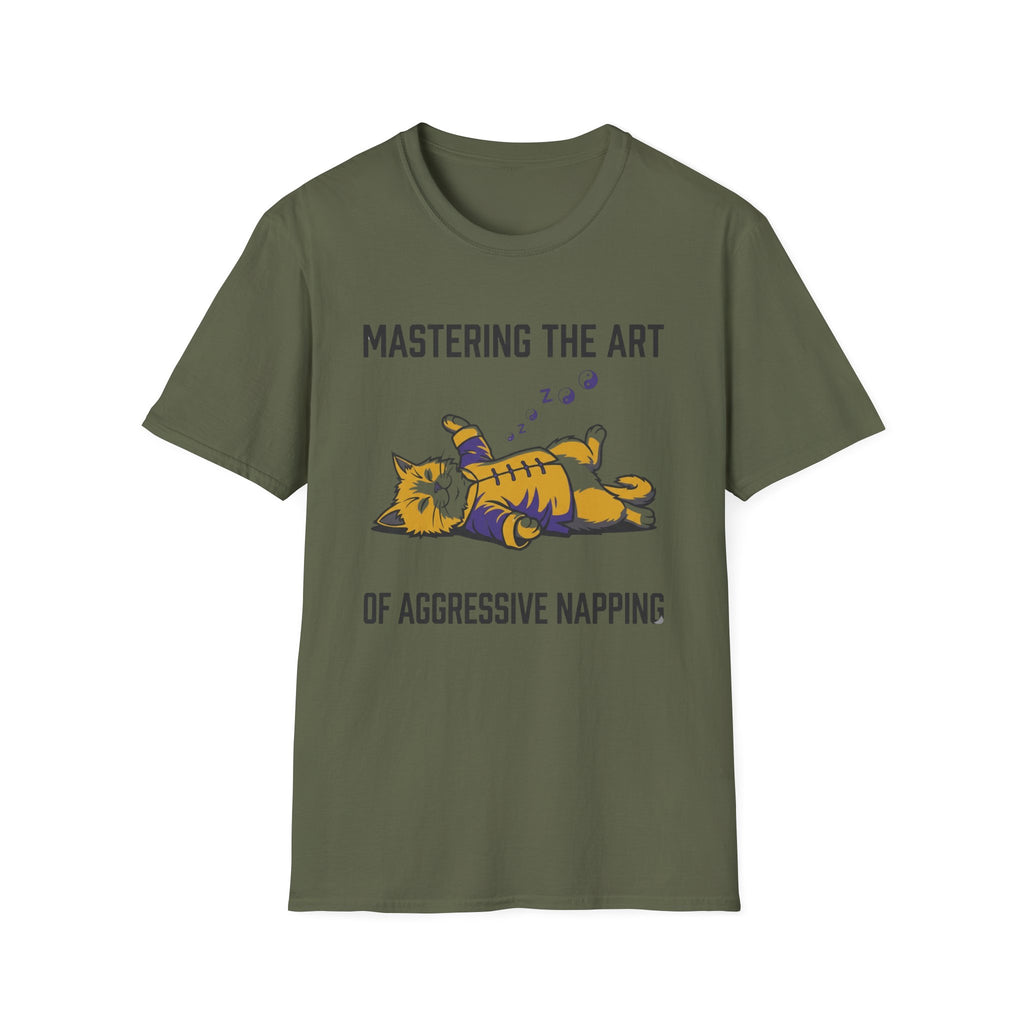 Master the Art of Aggressive Napping T-Shirt