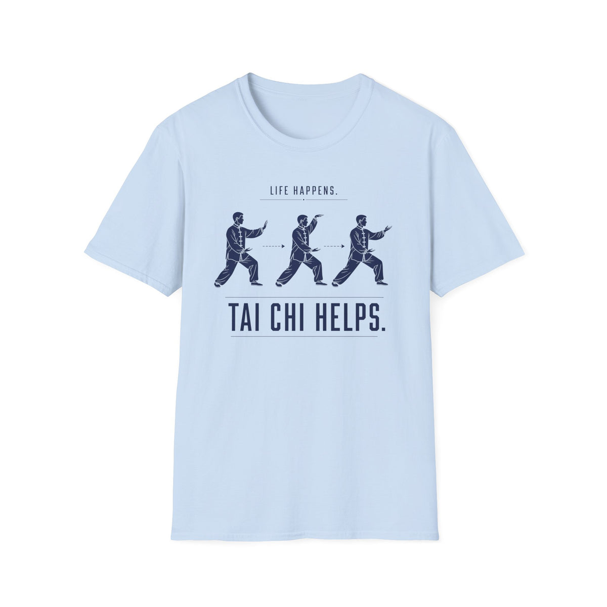 Tai Chi Helps - Three Practitioner T-Shirt