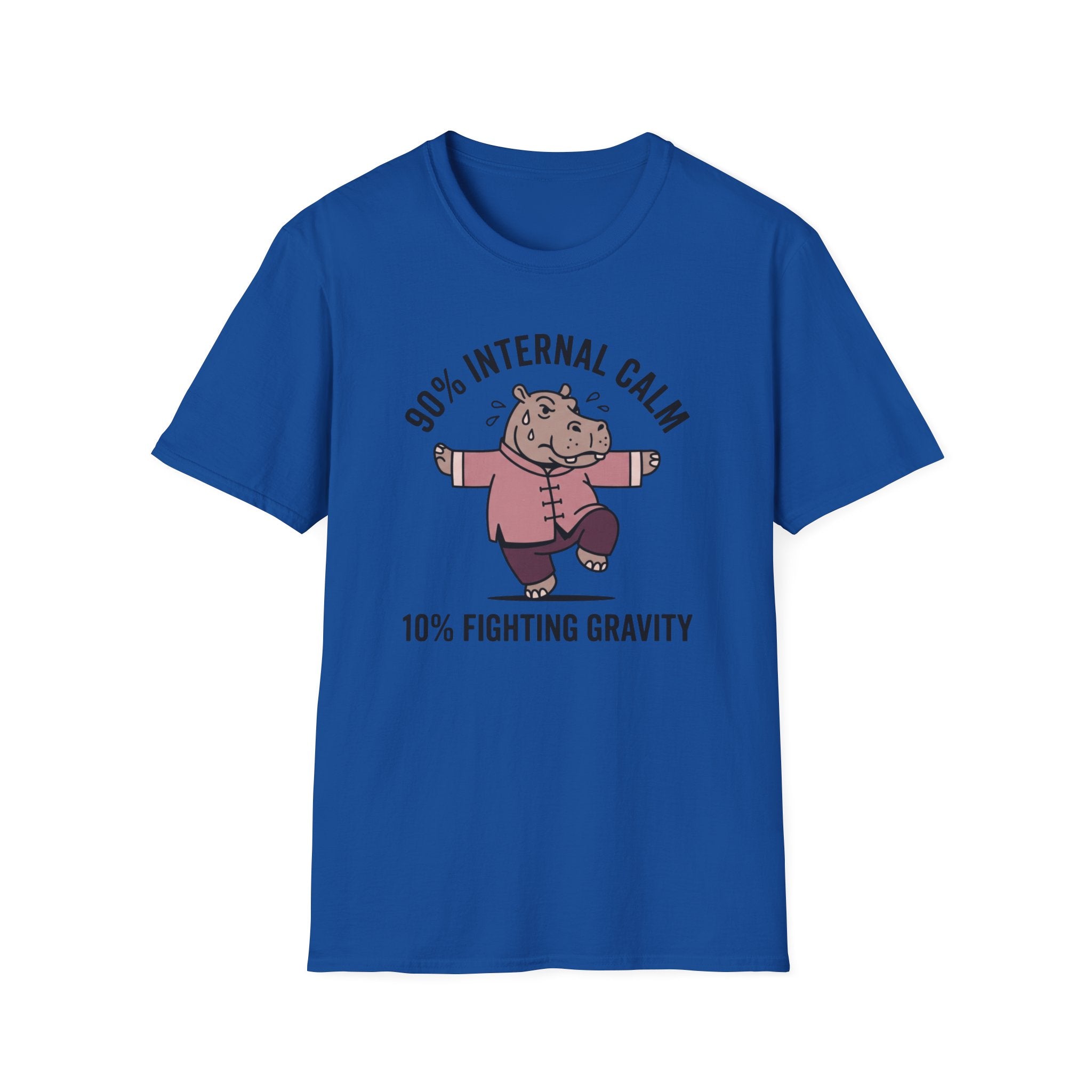 90 Percent Internal Calm. 10 Percent Fighting Gravity T-Shirt