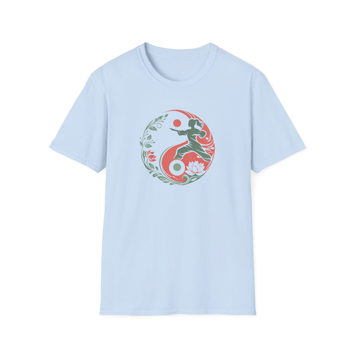 Flower Yin Yang T-Shirt
