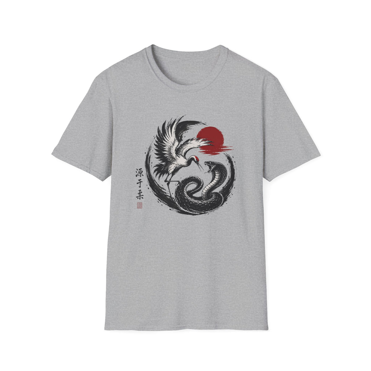 Snake and Crane T-Shirt