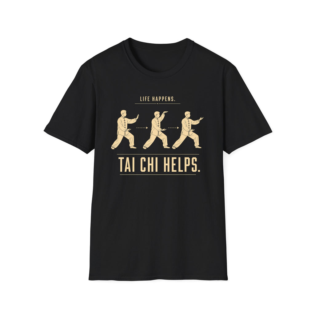 Tai Chi Helps - Three Practitioner T-Shirt