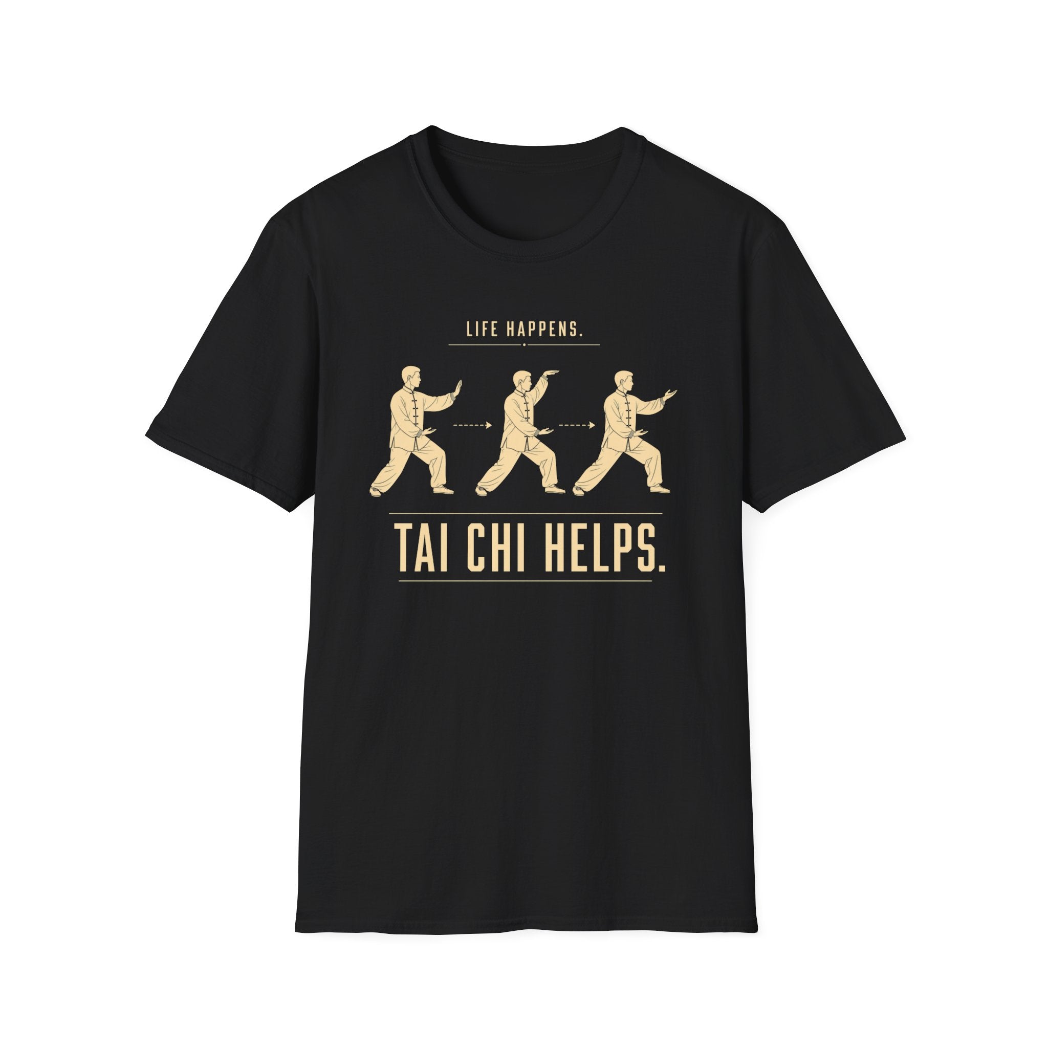 Tai Chi Helps - Three Practitioner T-Shirt