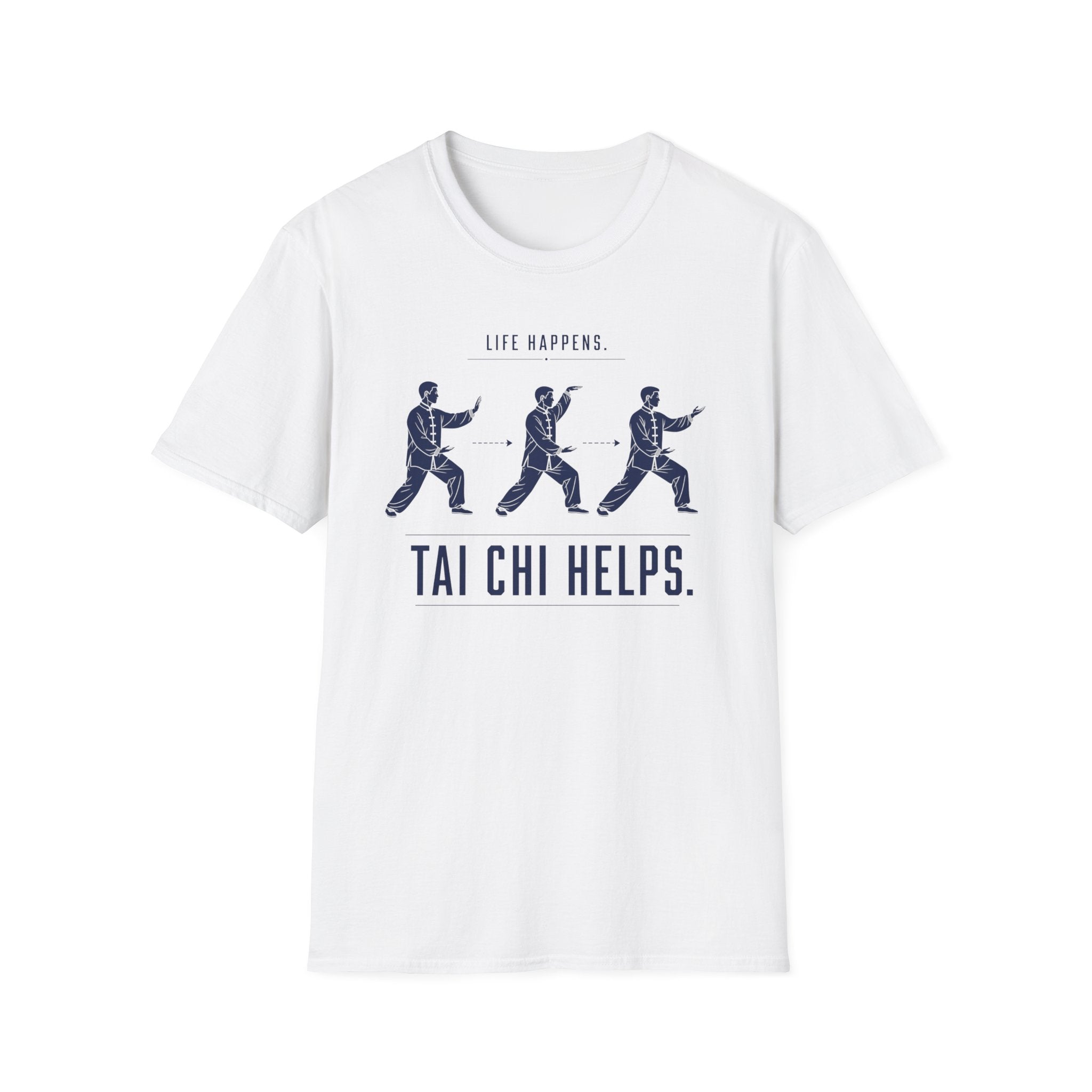 Tai Chi Helps - Three Practitioner T-Shirt