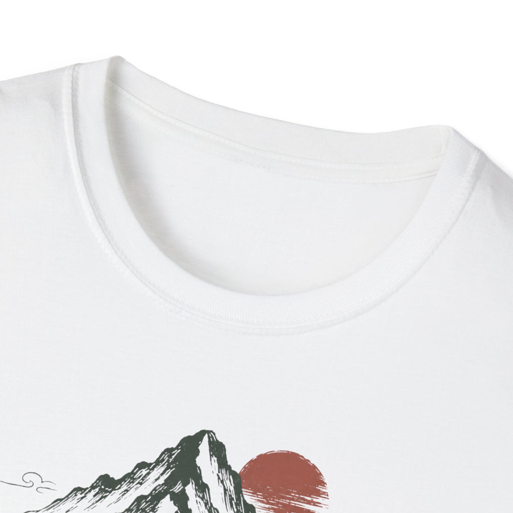The Mountain Never Rushes T-Shirt