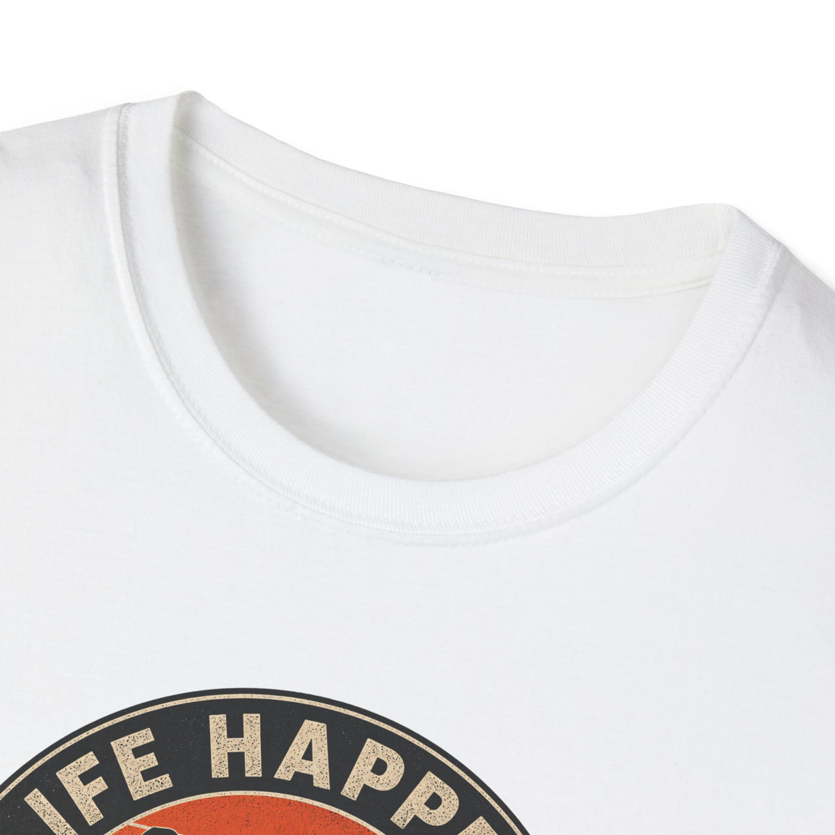 Life Happens Tai Chi Helps Circle T-Shirt