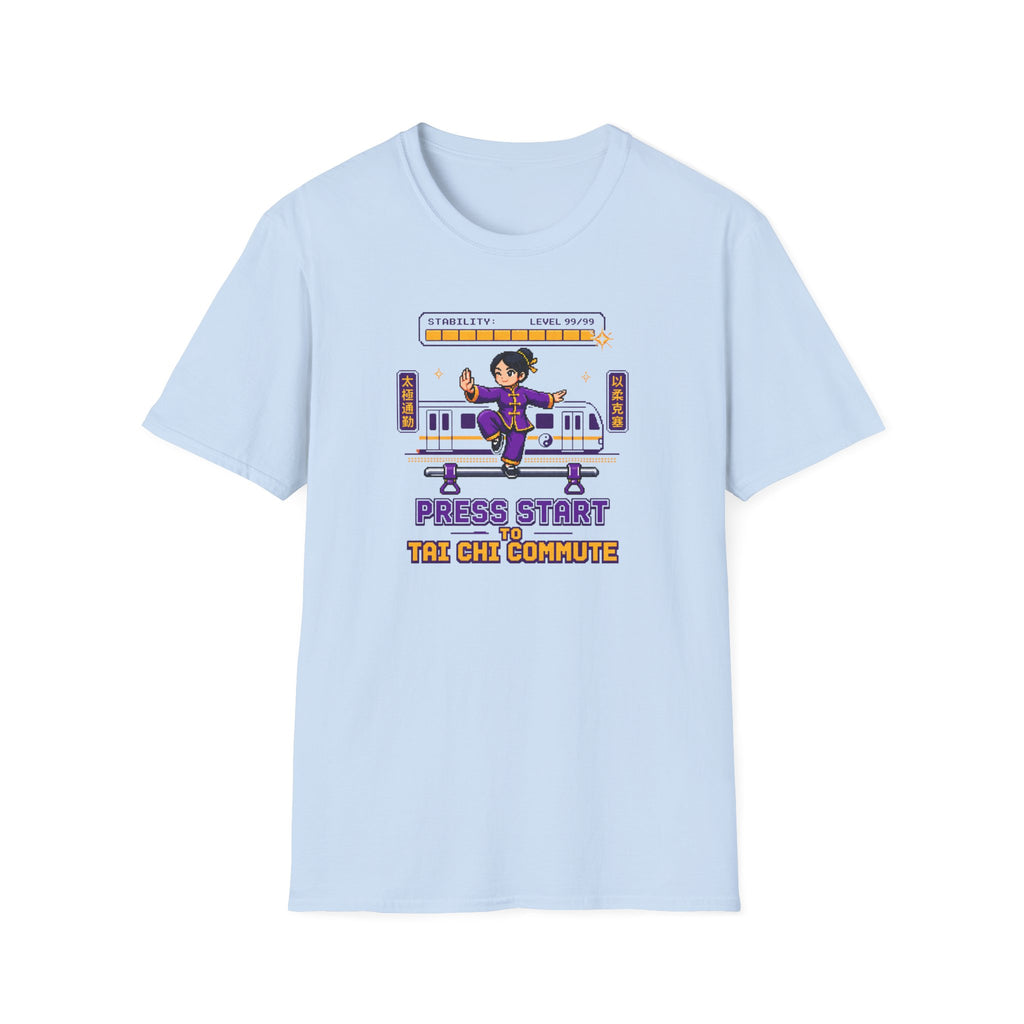 Press Start Tai Chi Commute T-Shirt