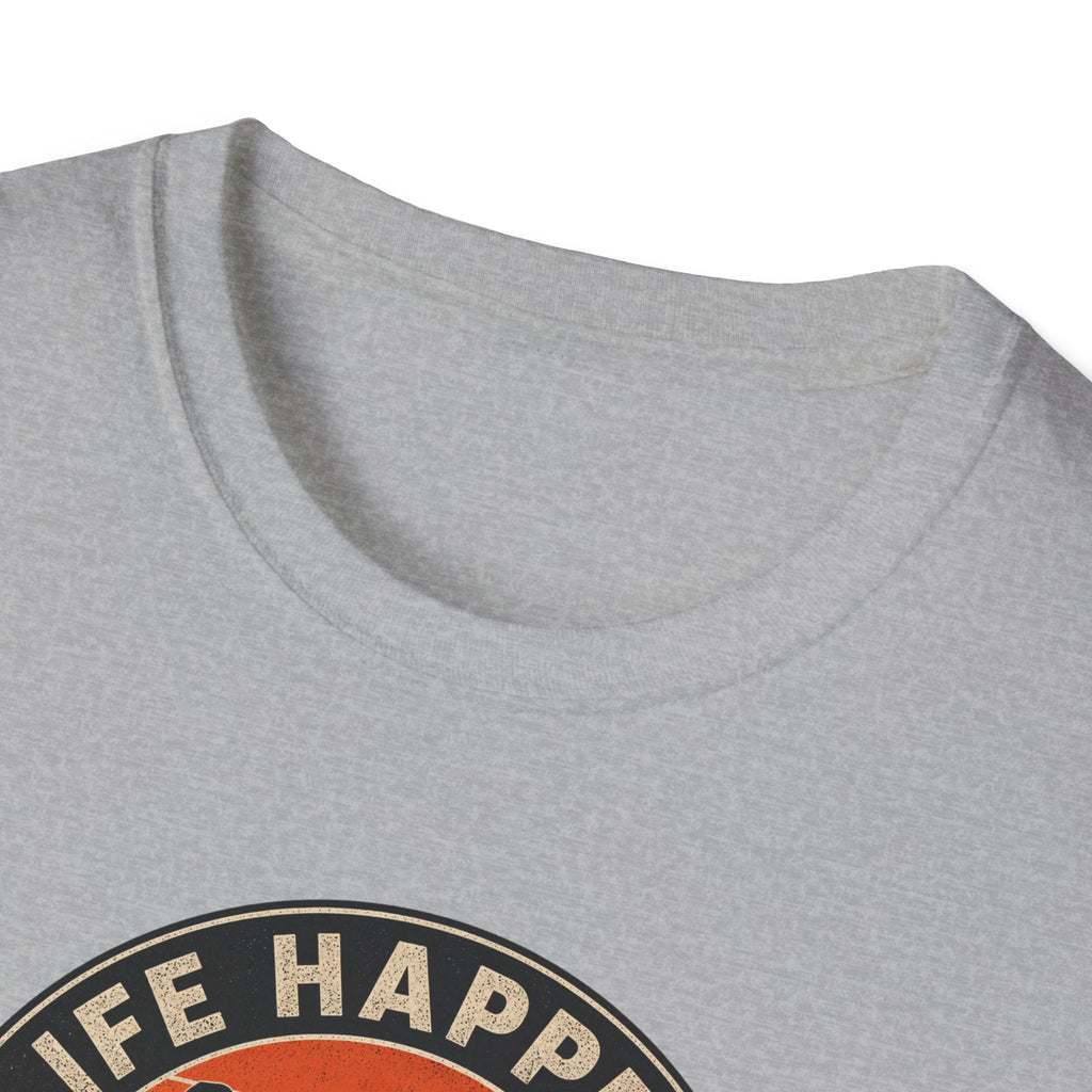 Life Happens Tai Chi Helps Circle T-Shirt