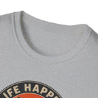 Life Happens Tai Chi Helps Circle T-Shirt