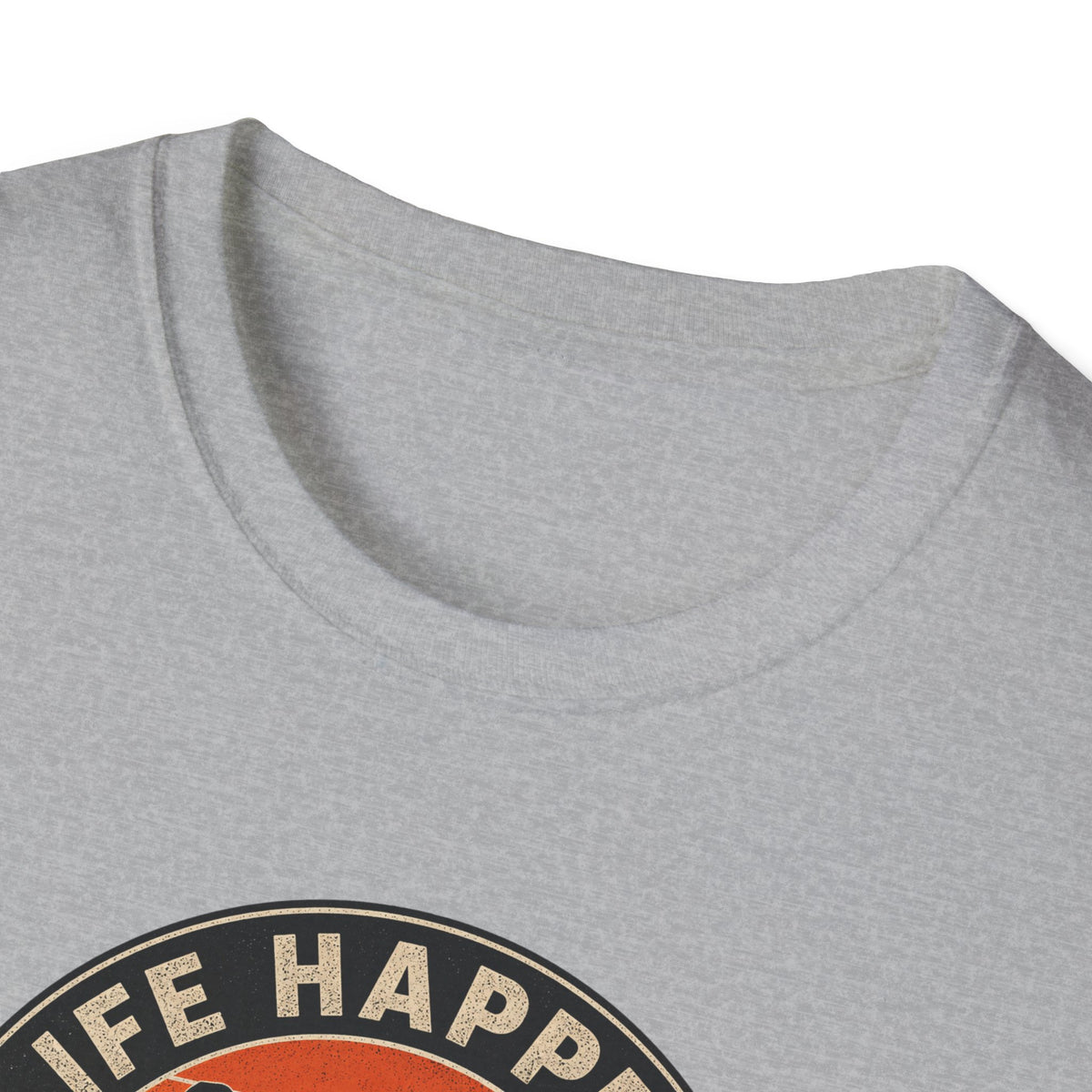 Life Happens Tai Chi Helps Circle T-Shirt