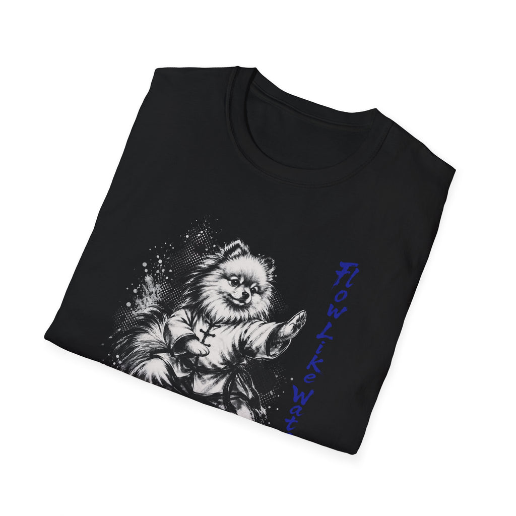 Flow Like Water Dog T-Shirt