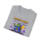Press Start to Tai Chi Turtle T-Shirt