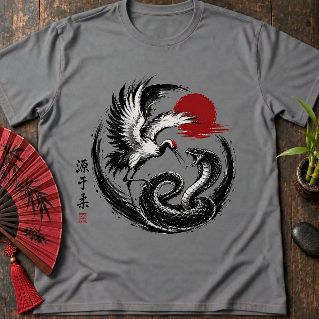 Snake and Crane T-Shirt