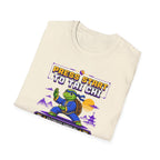 Press Start to Tai Chi Turtle T-Shirt