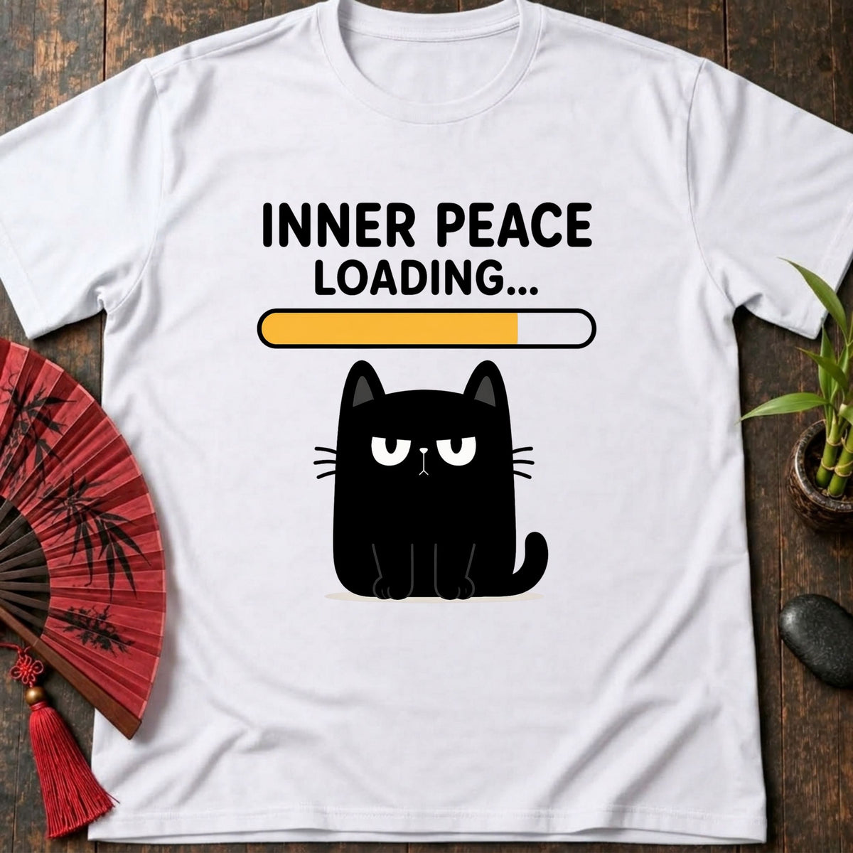 Cat Peace Loading T-Shirt