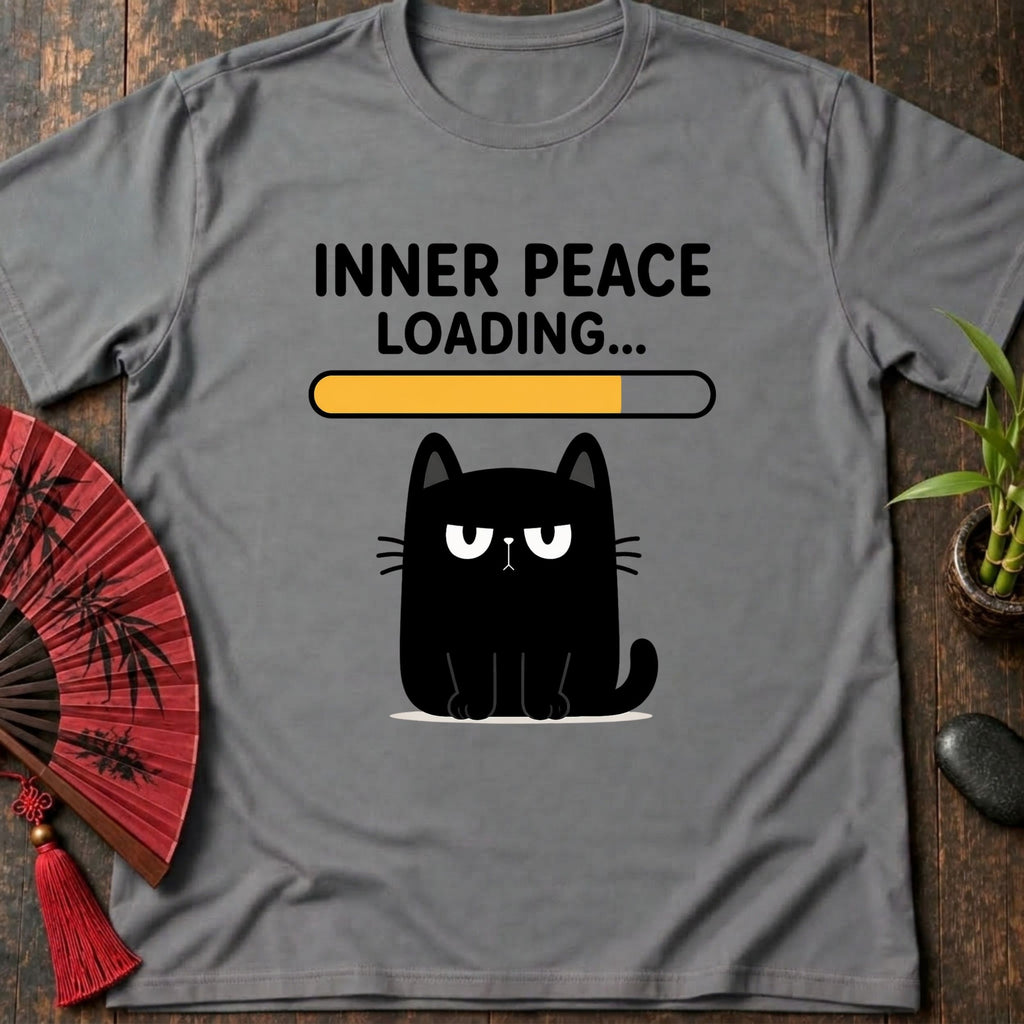 Cat Peace Loading T-Shirt