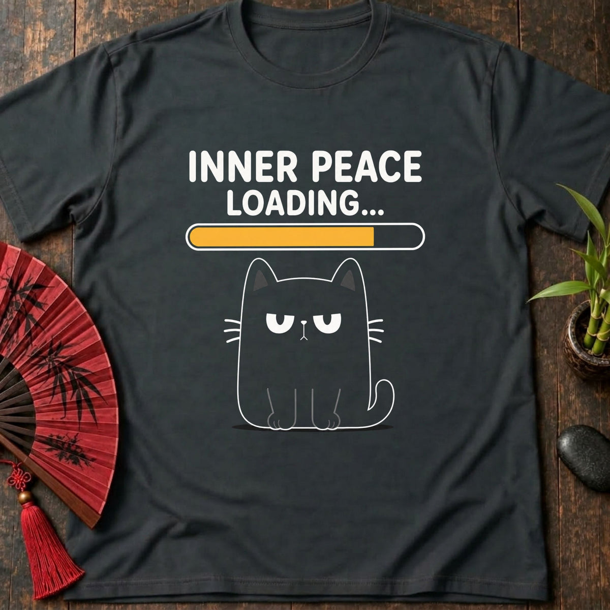 Cat Peace Loading T-Shirt