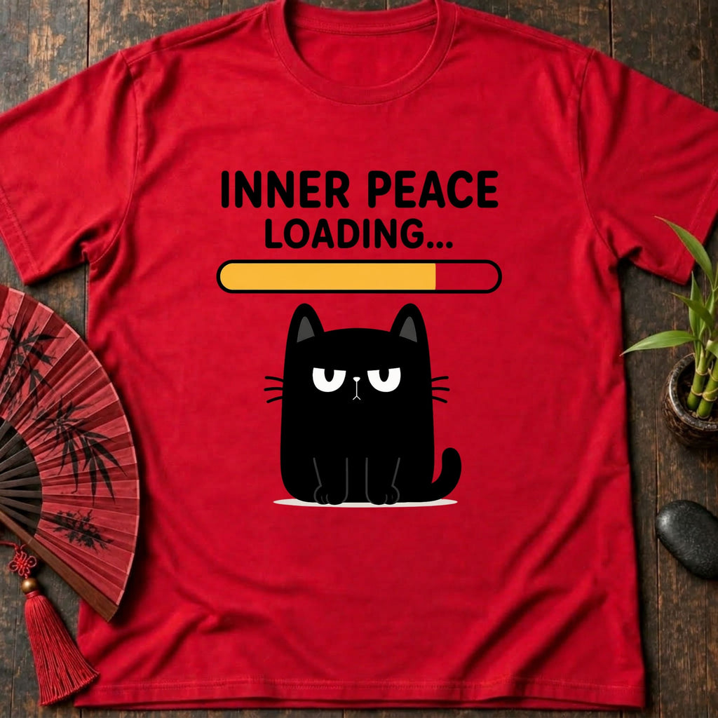 Cat Peace Loading T-Shirt