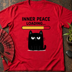 Cat Peace Loading T-Shirt