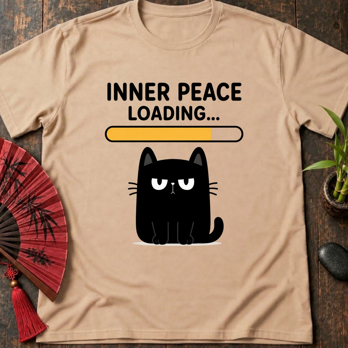Cat Peace Loading T-Shirt