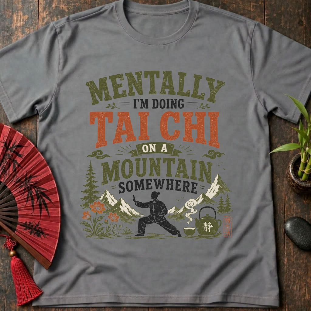 On A Mountain T-Shirt