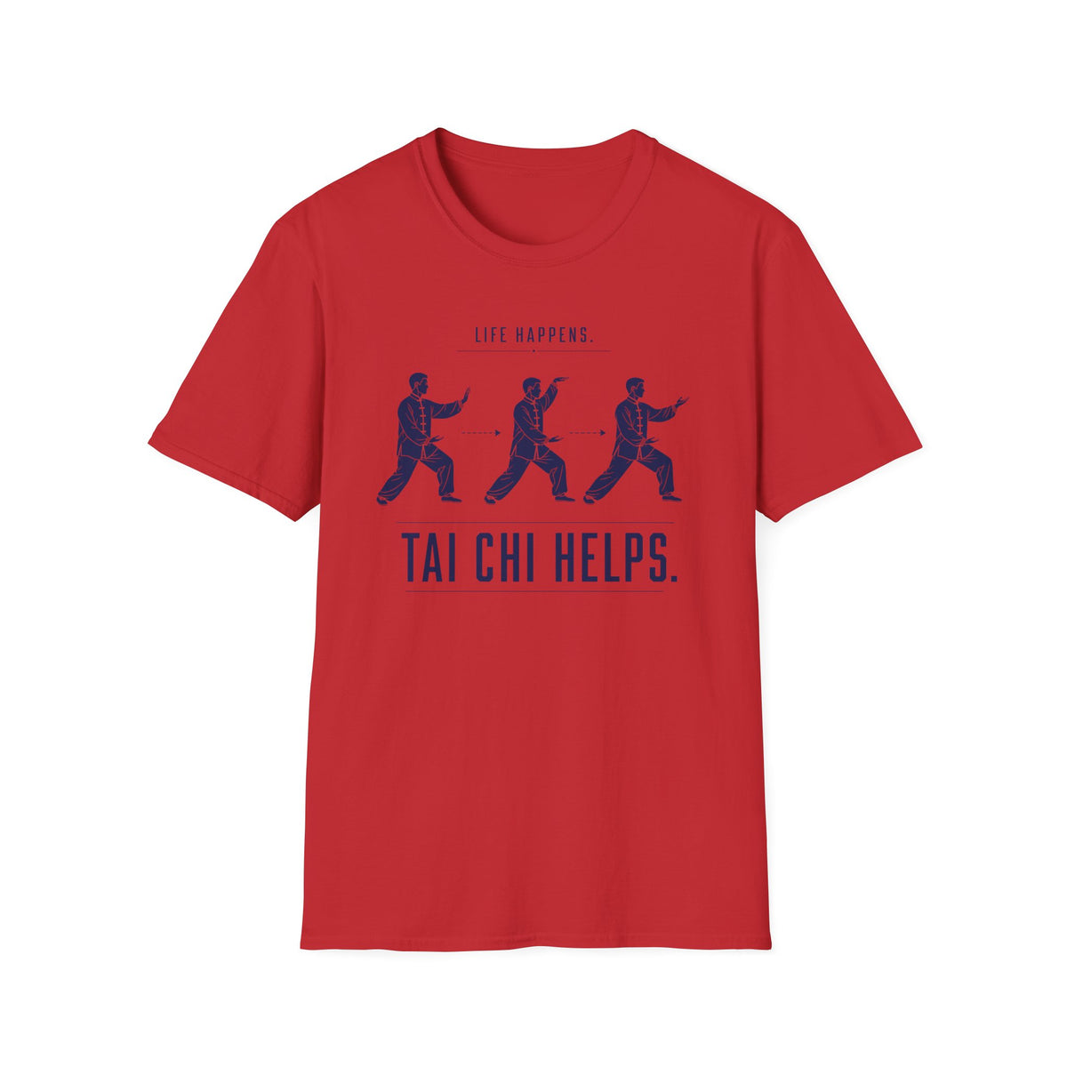 Tai Chi Helps - Three Practitioner T-Shirt