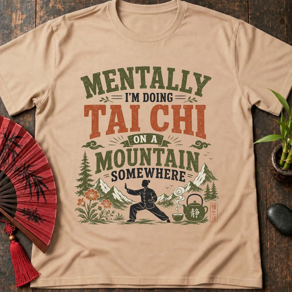 On A Mountain T-Shirt