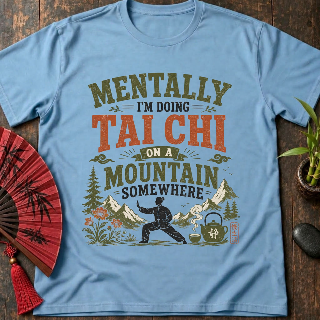 On A Mountain T-Shirt