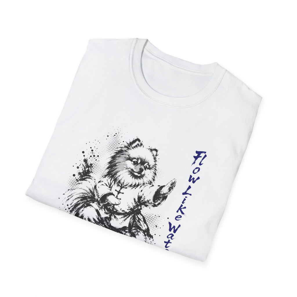 Flow Like Water Dog T-Shirt